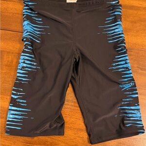 Speedo Black Training Swim Jammer